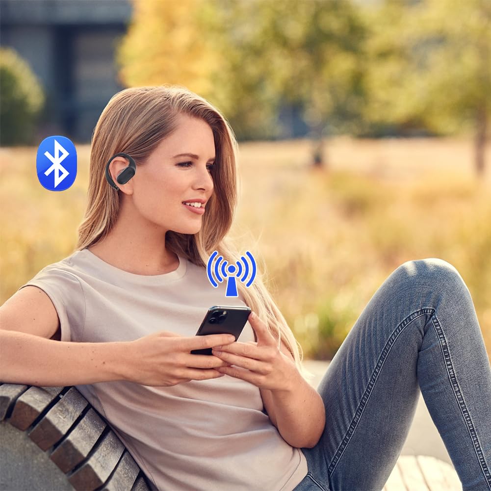Leopacat Translation Earbuds Real Time,Open Ear Headphones,3 in 1 Bluetooth 5.3 Online Two Way Translator Earbuds Support 144 Languages Accents Translation Device for Travel Business Learning - Image 4