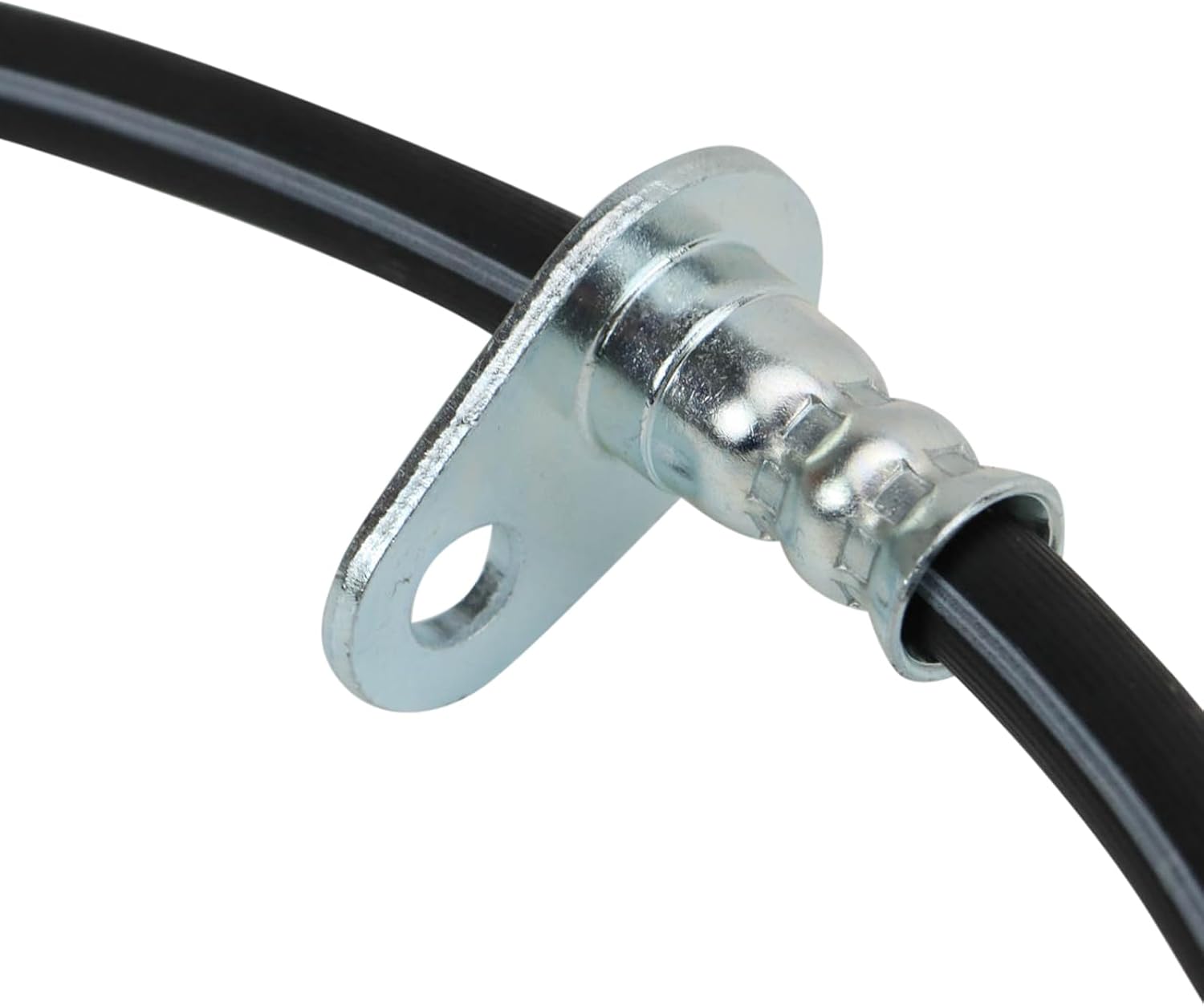 TRQ Rear Brake Hose Set Compatible with 2003-2007 Honda Accord
