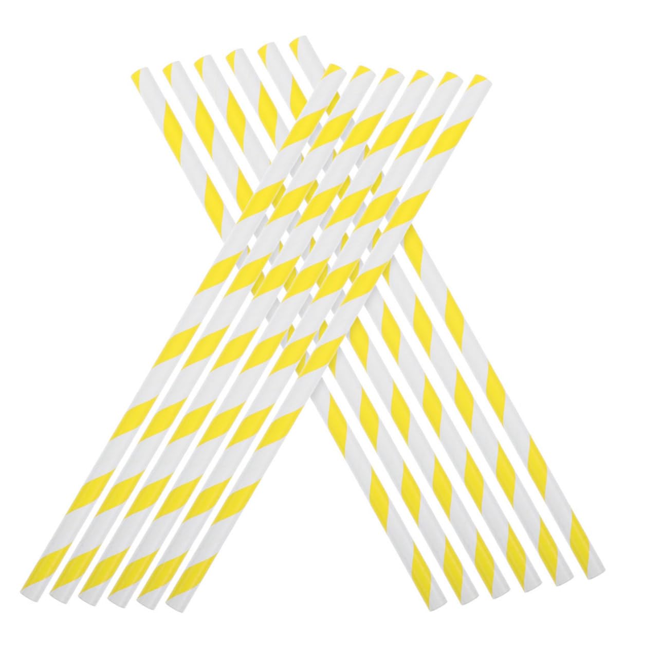 Mikikit 150 Piezas Palitos de Papel de Malvavisco para Piruleta Palitos de Papel de Malvavisco Comerciales para Algodón de Azúcar para Decoración de Cupcakes y Fiestas de Cumpleaños
