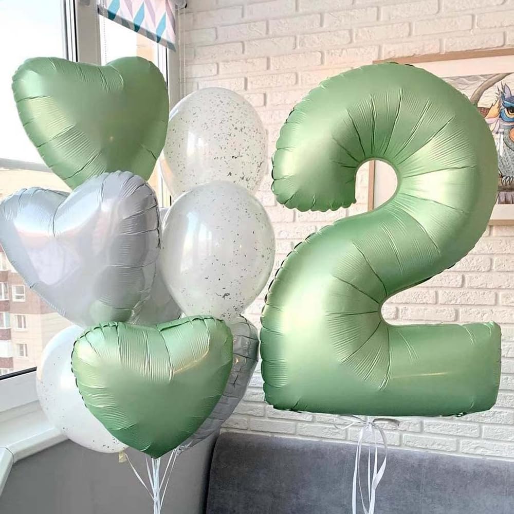Red 0 balloon 40 Inch Giant Helium Foil Number 0 to 9 Red Balloon Birthday Wedding Party Digital Decorations (Number 0) — view 188
