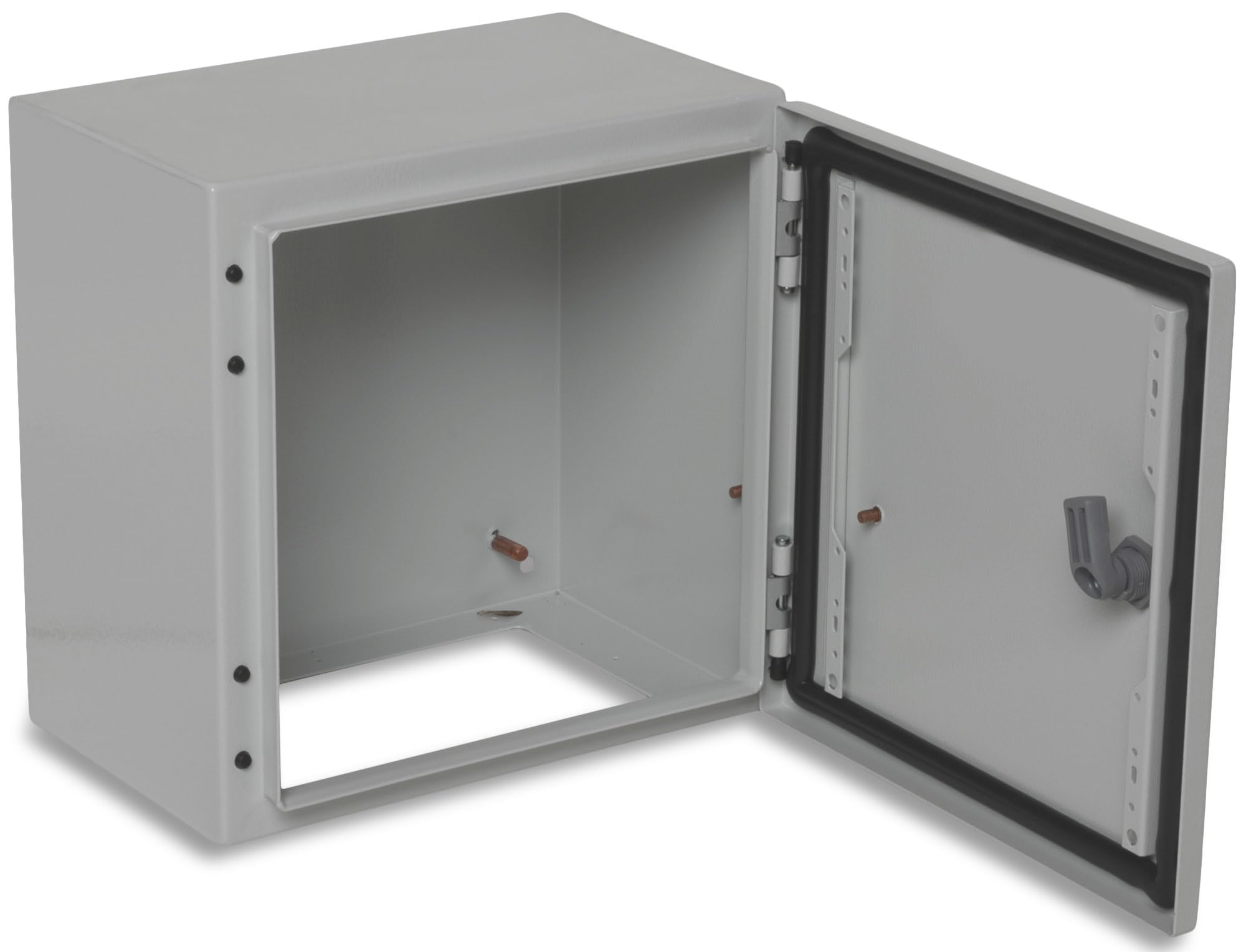 Coffret de distribution extérieur BOXEXPERT IP66 en tôle d'acier 300 x 300 x 200 mm Armoire de commande étanche série Treva, boîte électrique, boîte de dérivation, armoire murale