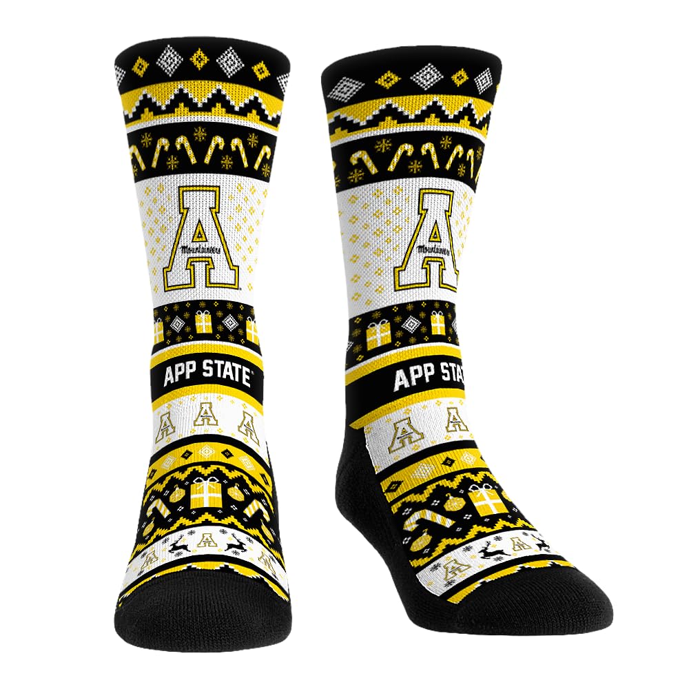 Rock 'Em NCAA Appalachian State - Tacky Sweater Socks