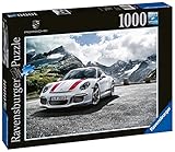puzzle auto 1000 Teile Ravensburger 19897 Porsche 911R, Erwachsenenpuzzle