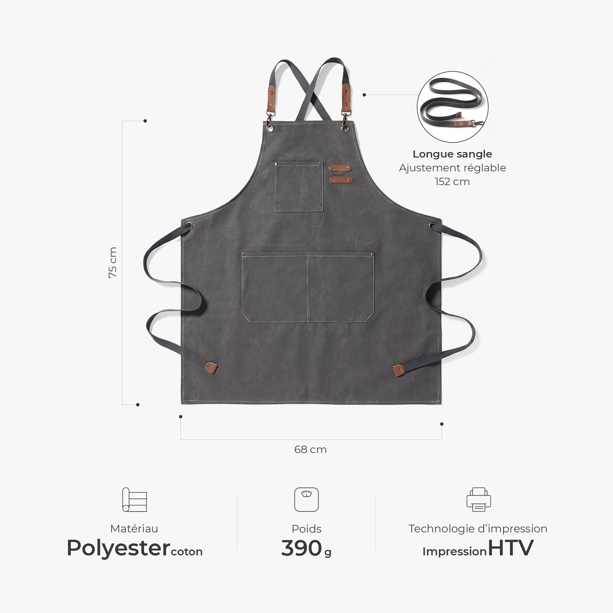 Cadeau Plus Tablier De Cuisine Personnalisé Photo - Papa Papy Roi Du Barbecue - Tablier Cuisine Papa, Cadeau Fete Des Peres, Fete des peres Tablier, Tablier cuisine homme barbecue