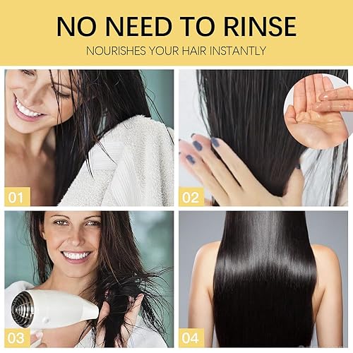 Miniatura 6 de Aceite de tratamiento de argán marroquí para un cuidado y reparación del cabello lujoso, tratamiento extra fuerte para puntas abiertas, cabello