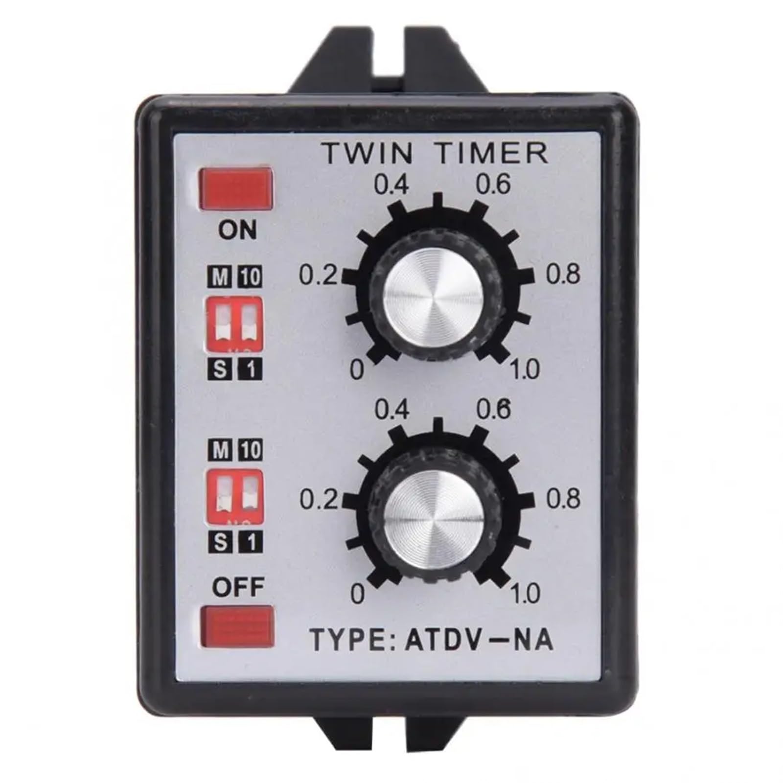 Relè timer on/off Manopola di controllo interruttore temporizzato Relè timer on/off Relè multisezione ATDV-NA AC110V/220V
