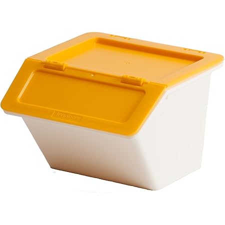 Amazon スタックストー 収納ボックス Pelican Petit ペリカン プチ イエロー 収納ケース ボックス オンライン通販