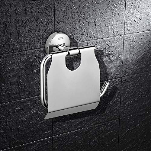 Image of ALTON ASM1252 Brass, Toilet Paper Holder with Flap (Chrome)