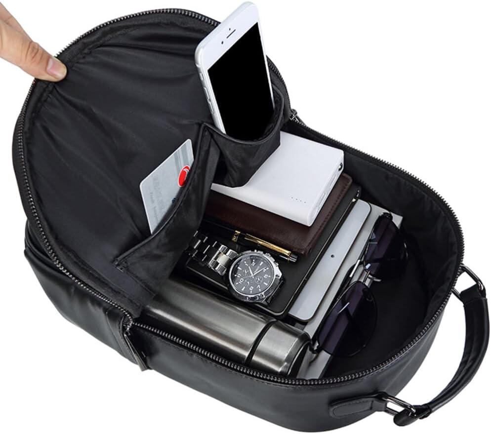 VALICLUD Rivet Skull Backpack Embossed 3D Punk Shoulder Bag for Boys Men Large Capacity Durable Everyday Use - Image 3