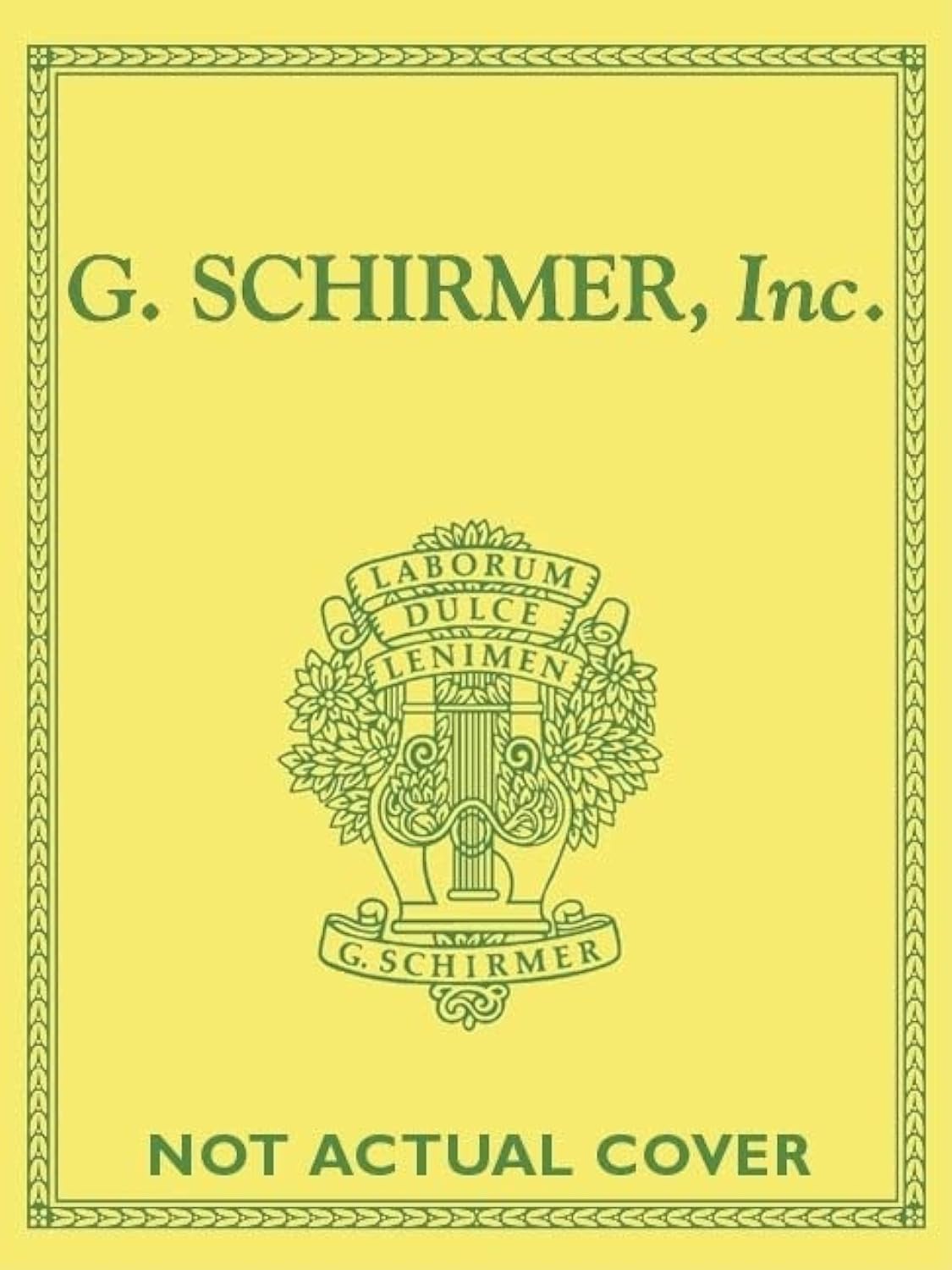 G. Schirmer, Inc. 36 Eight-Measure Vocalises, Op. 95: Library of Classics Volume 114