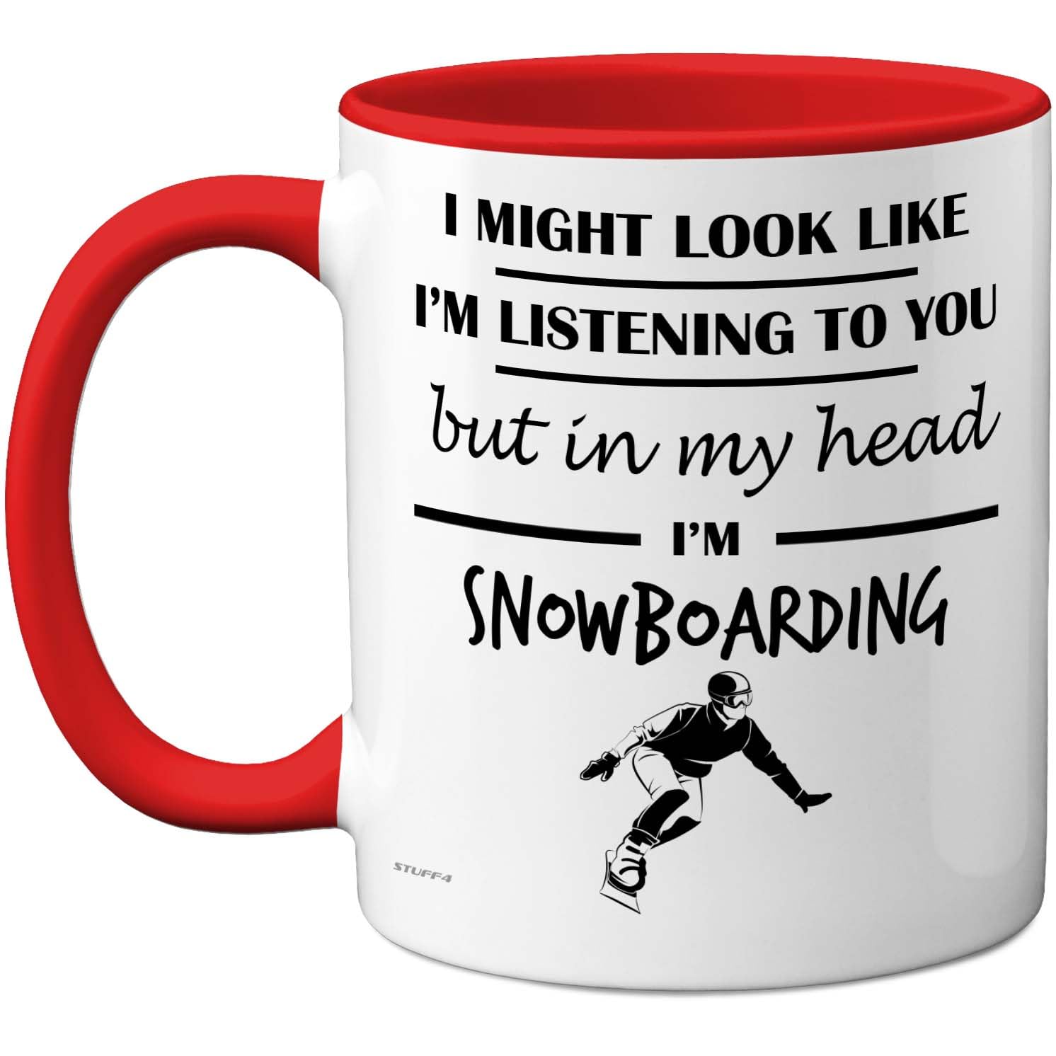 Stuff4 Snowboarding, in My Head Mug