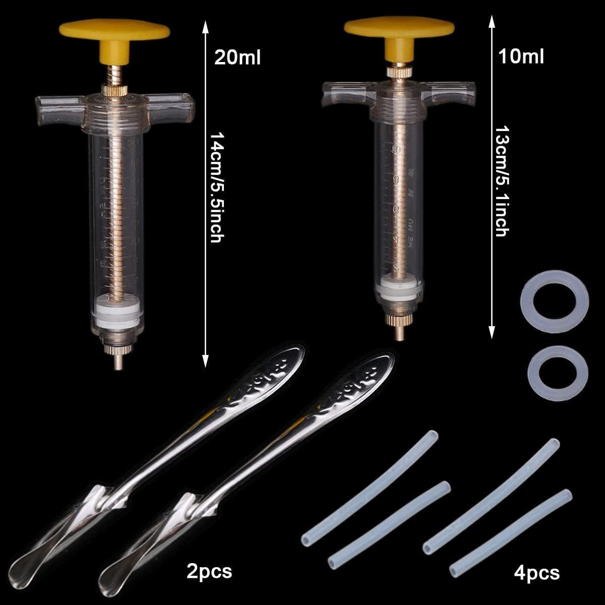 Bird Feeding Syringe Set, Baby Birds Syringe Feeder Parrot Feeding