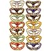 BravOne 14 PCS/Set Masquerade Masks, Unisex Half Face Masks Mardi Gras Masks Venetian Masks for Carnival Prom Ball Fancy Dress Party Supplies Costume Accessory (Set 1)