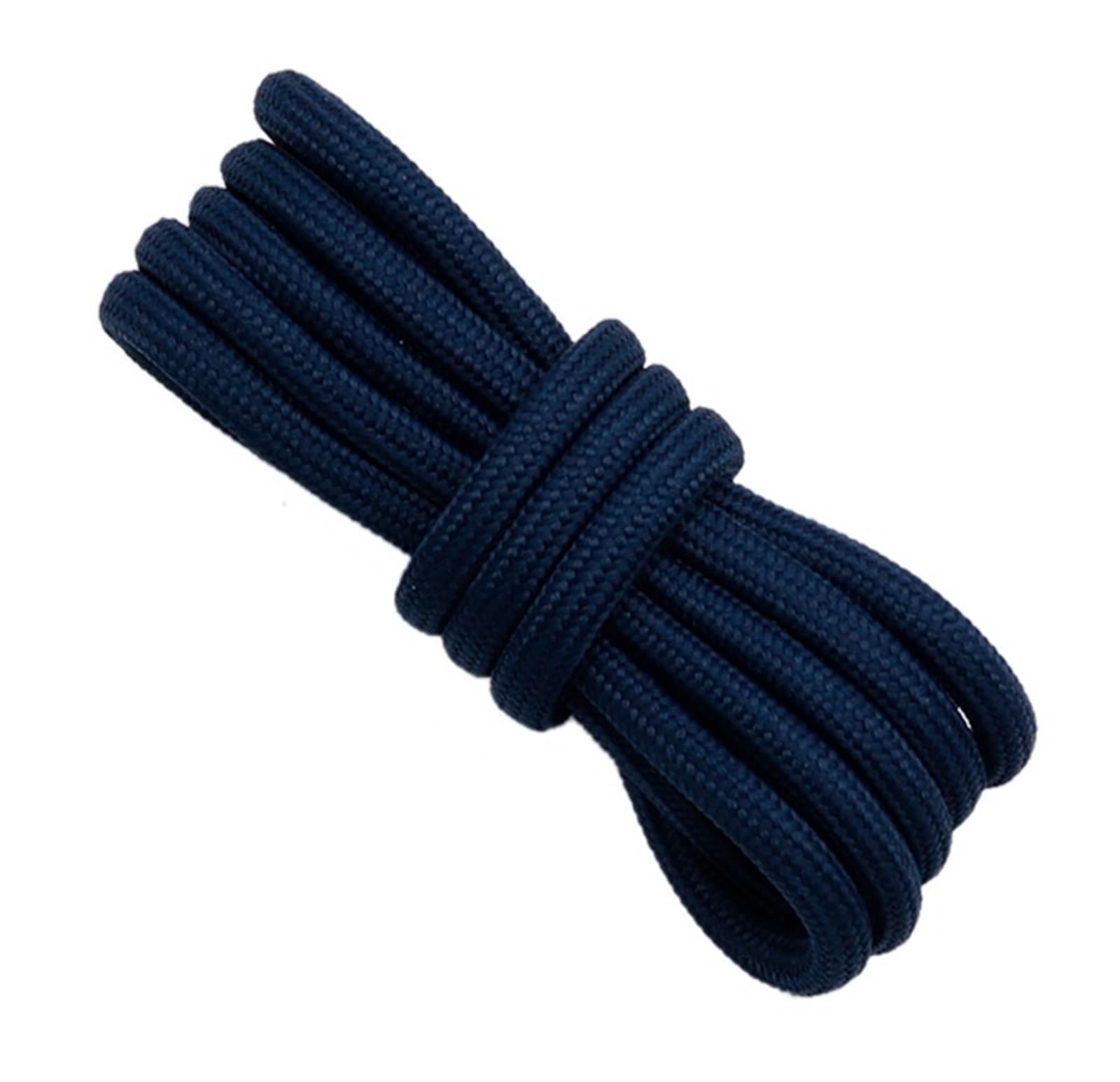 GPDNBIEU Shoelaces, Round Polyester Shoelaces Green Shoe Laces Extra Women Men Sneaker Shoestring(2719 Navy,160cm)