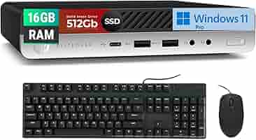 Amazon.com: HP EliteDesk 800 G5 Mini Business Desktop PC