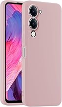 HULLIN Colourful Silicone Phone Case for VIVO Y04 / VIVO Y29S 5G (6.74") - Sand Powder