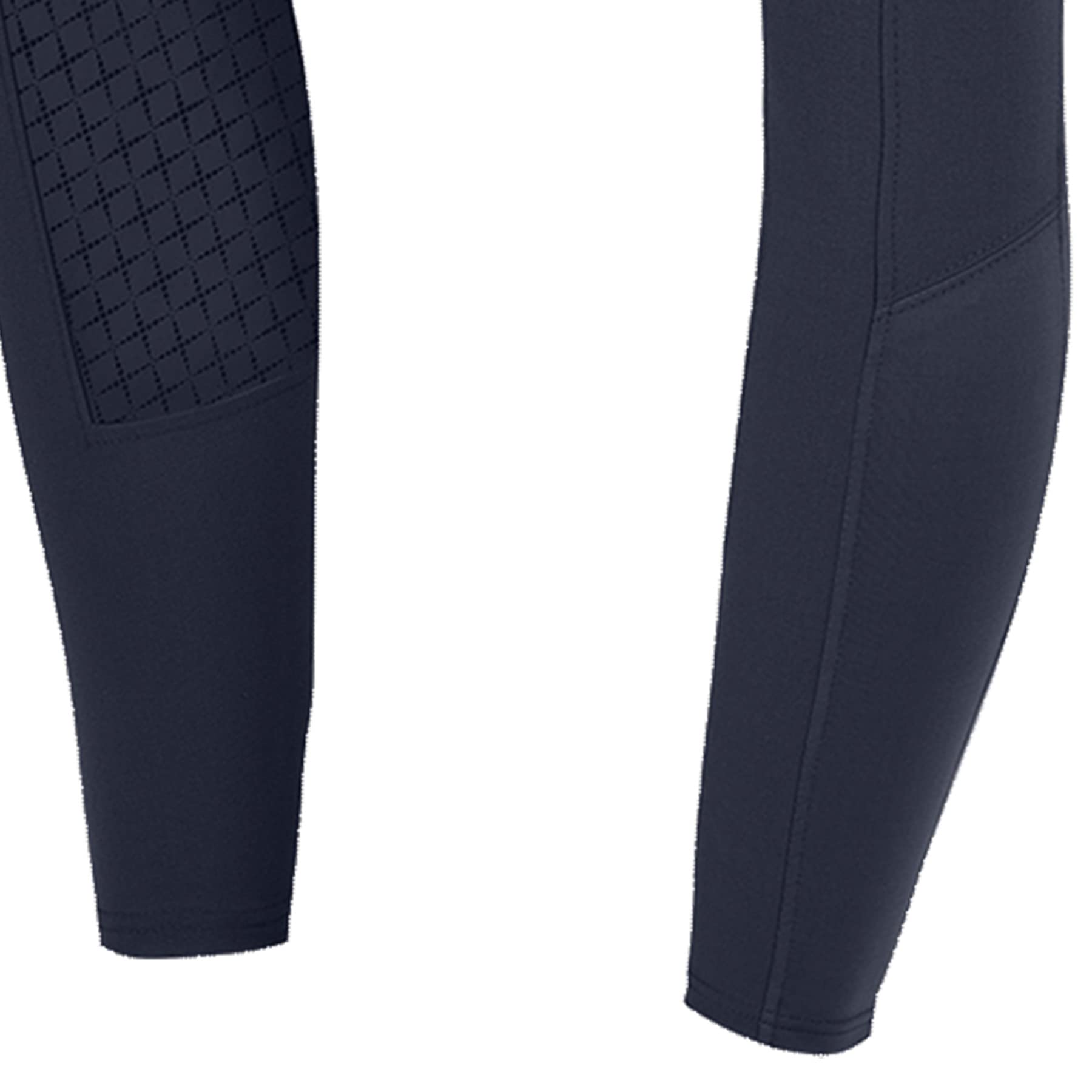 ELT Pantalon d'équitation Micro Sport en silicone, bleu nuit, 40