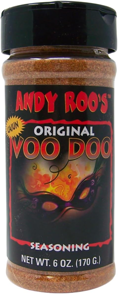 Cajun VooDoo Seasoning, 6 Ounce Shaker