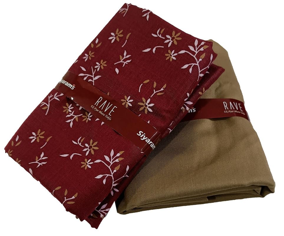 siyaram's Men's Print Shirt and Trouser Unstitched Fabric Set -Gift Pack (Multicolour_Free Size)_04-picture-25