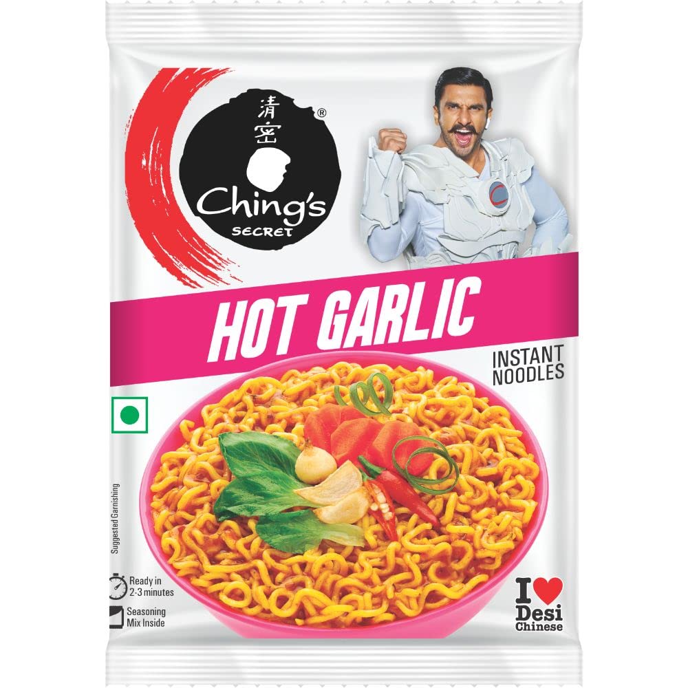 Chings Noodles - Hot Garlic, Vegetarian 60 Gram (B002DPXWBE) Amazon Price History, Amazon Price Tracker