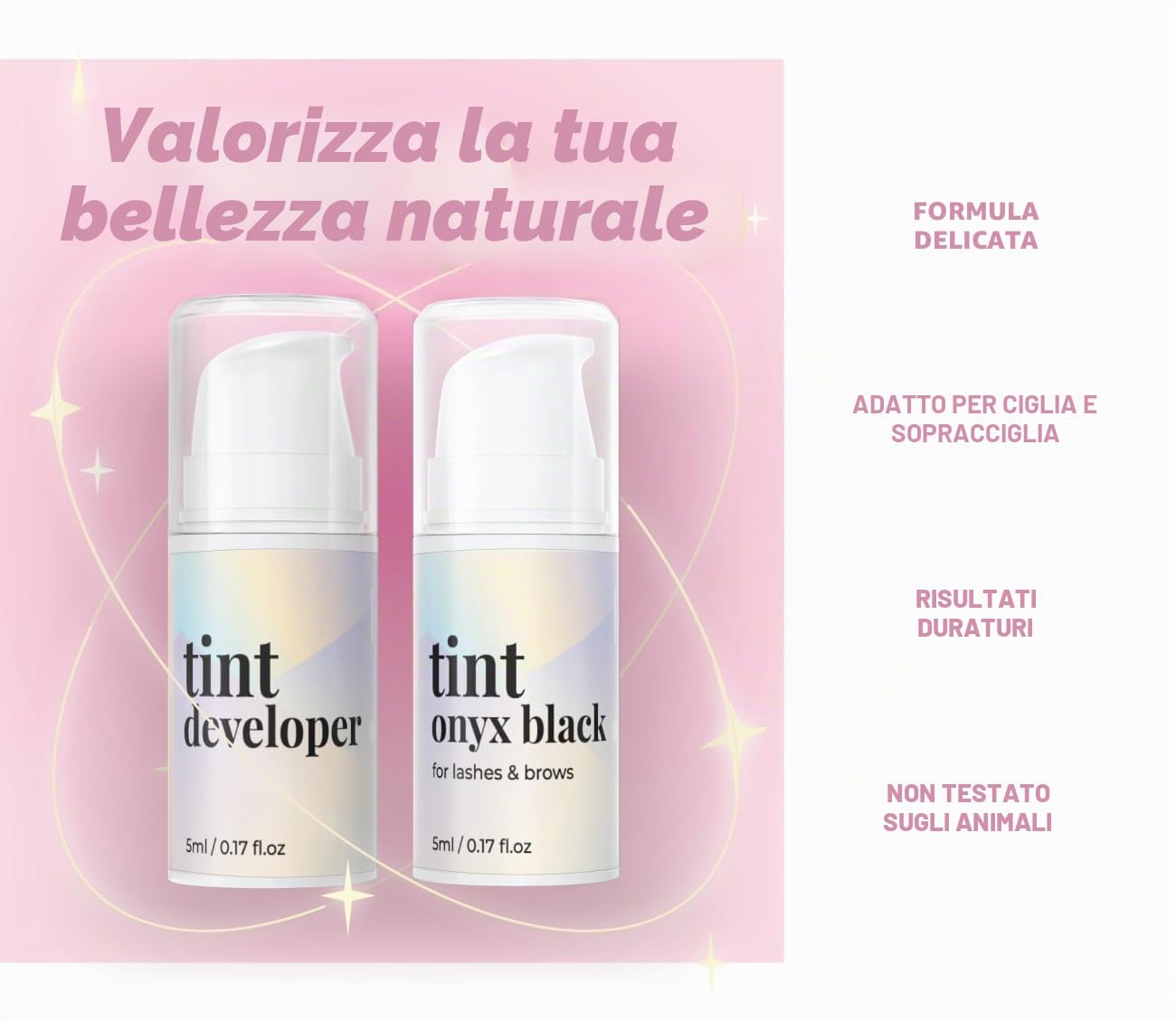 MIYA CIGLIA | Kit per laminazione ciglia e sopracciglia con tinta | Colore nero | Kit per il lifting di ciglia e sopracciglia con tinta | Kit per permanente ciglia e sopracciglia fai da te | Risultat