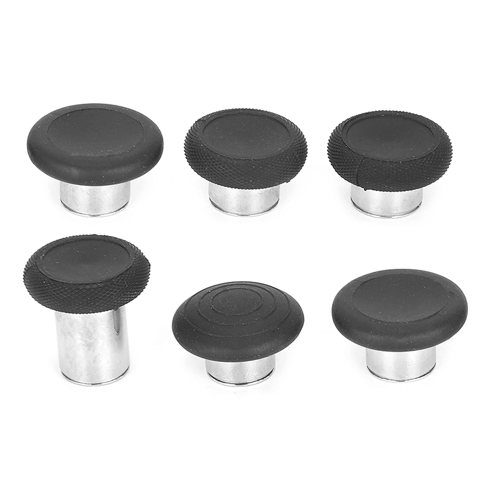 6 en 1 Gamepad Thumb Grips Metal Joystick Reemplazo Thumb Grips Compatible con Xbox One Elite Series 2