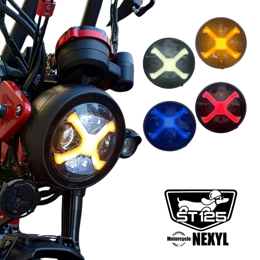 Amazon | Motorcycle NEXYL ホンダダックス125用LEDヘッドライト X