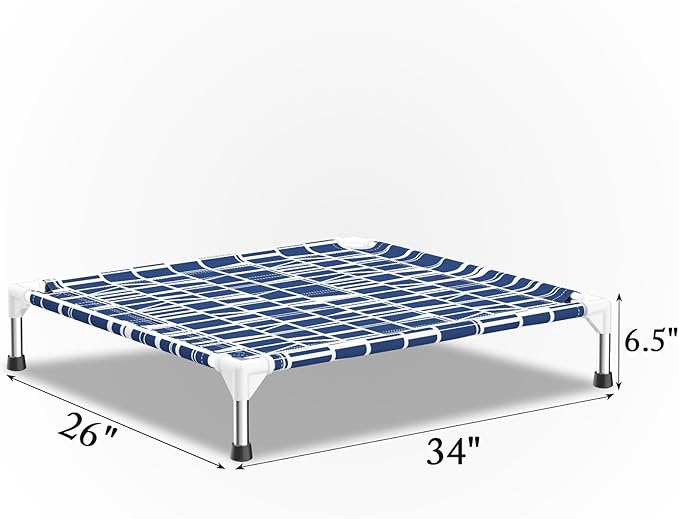 Cama Elevada para Perro Mediano - Tela Suave y Estructura de Acero miniatura 5