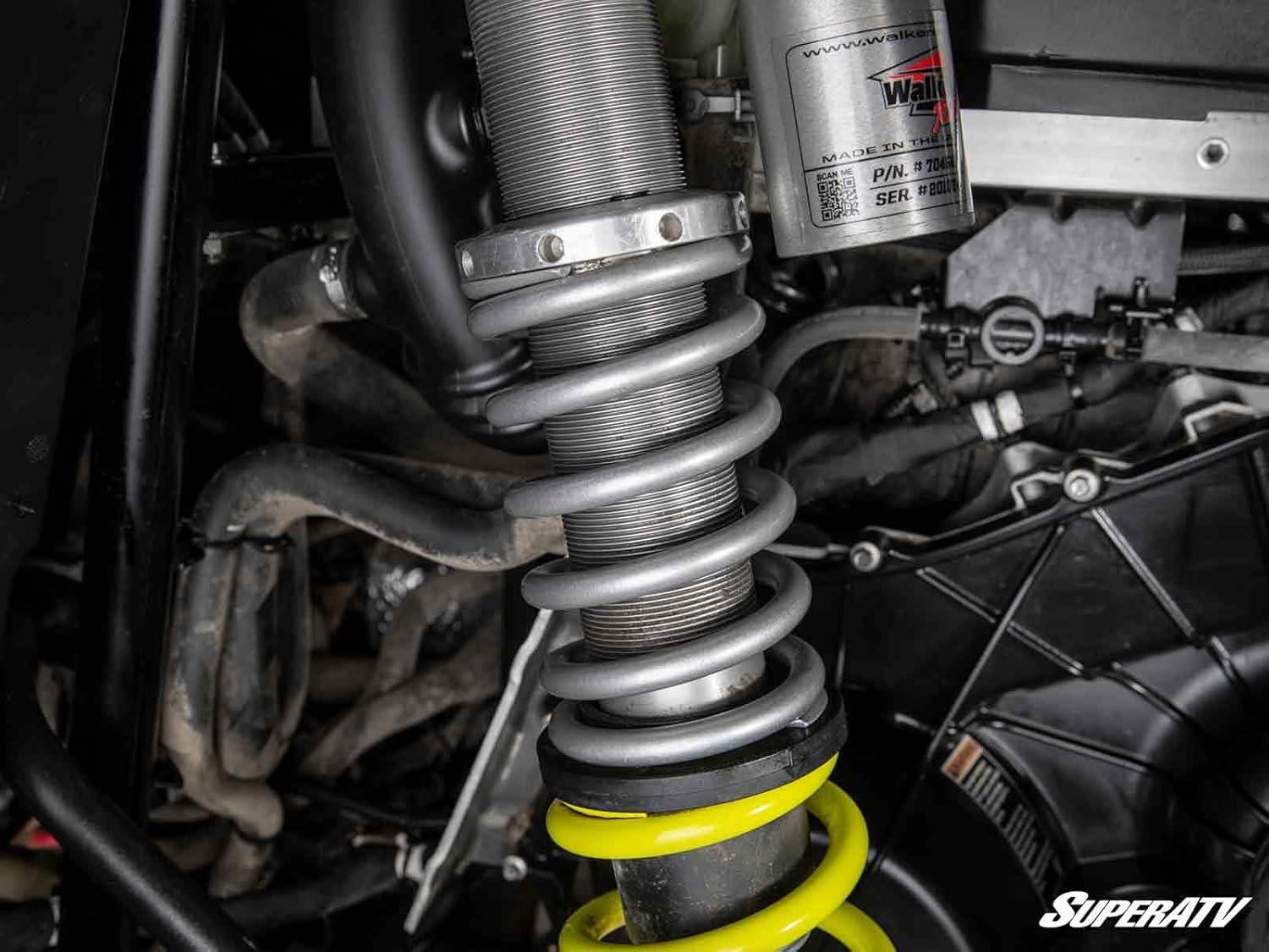 SuperATV Tender Springs for 2019-2021 Polaris RZR XP Turbo 4 Seat | USA Made | 510 lb. Front and 440 lb. Rear Spring Rate | USA Made