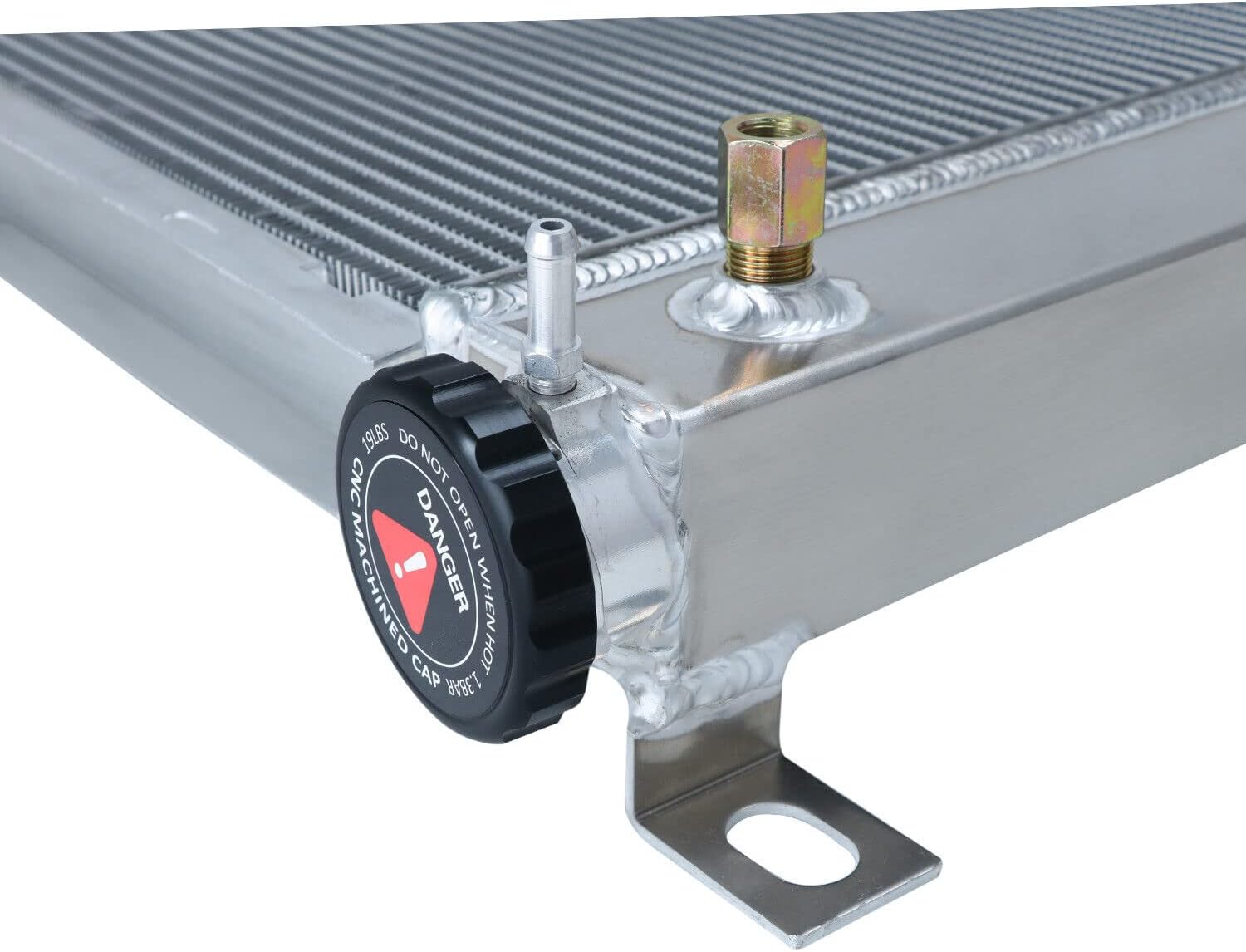 2 Row Aluminum Radiator for 1985-1994 Ford Ranger, 1991-1994 Ford Explorer Bronco II Mazda Navajo B4000 2.8L 2.9L 4.0L