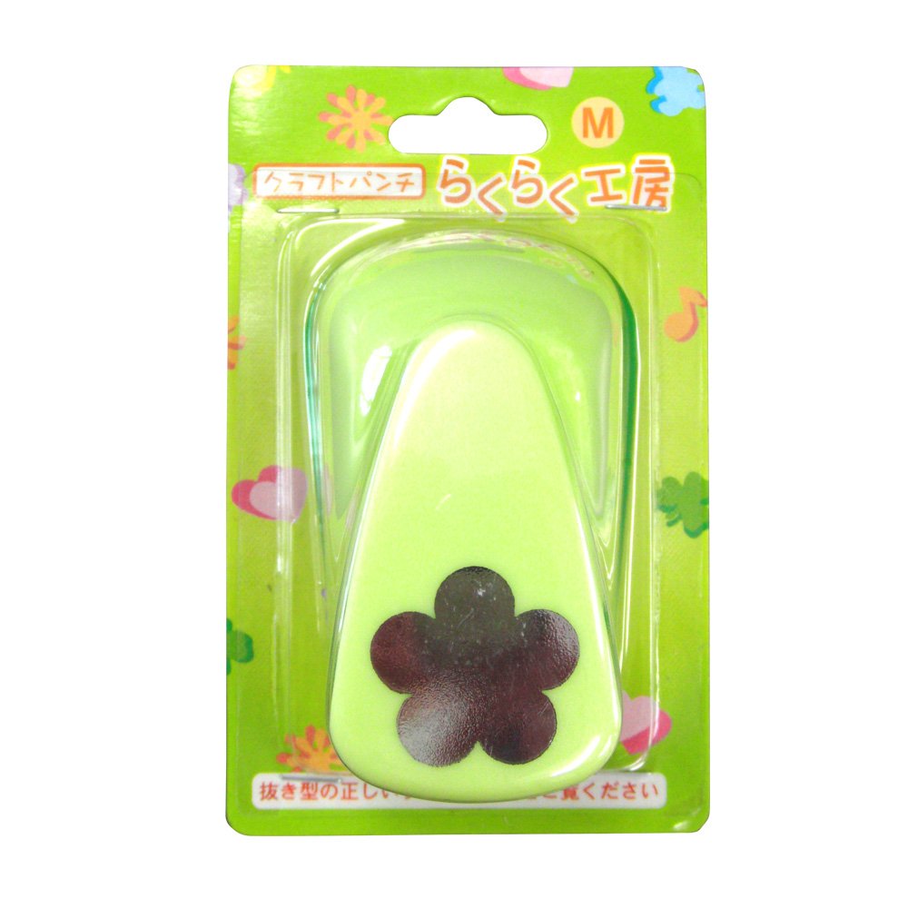 Amazon | こどものかお クラフトパンチM/PLUM(うめ) | スクラップ