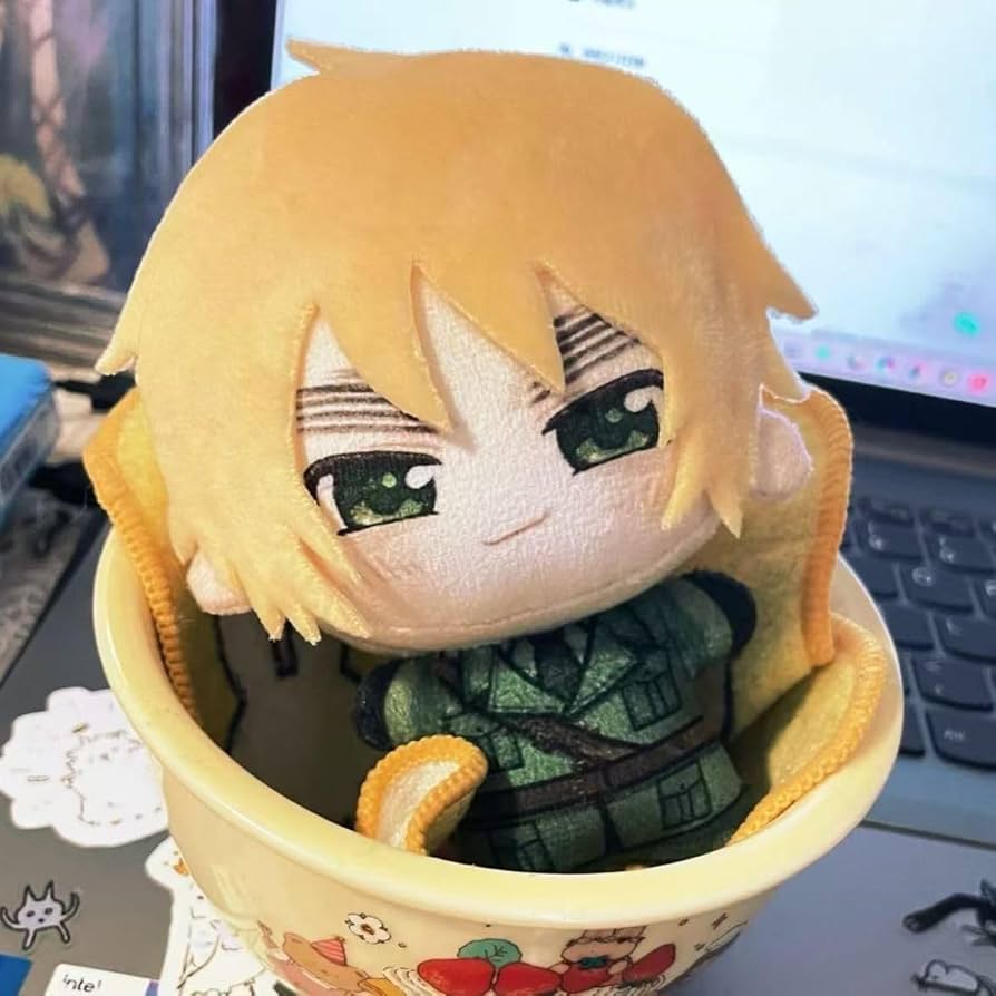 Amazon.co.jp: ヘタリア イギリス ぬいぐるみ 軍服 綿ドール