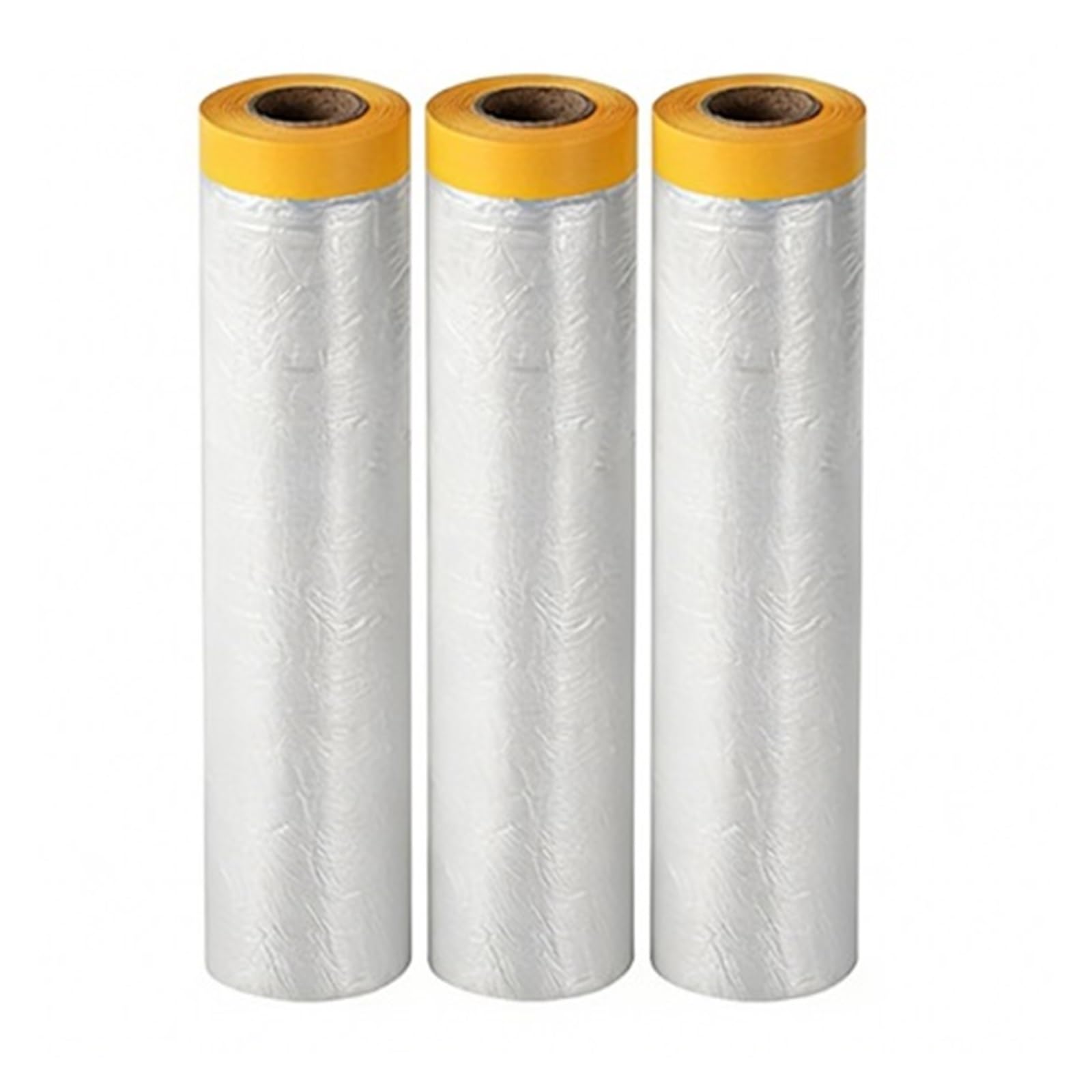 Nastro adesivo for pittura con pellicola sottile for mascheratura in carta sottile da 7 m, multiuso, 110-450 cm, 1/3/5 pezzi(3pcs,320cm)