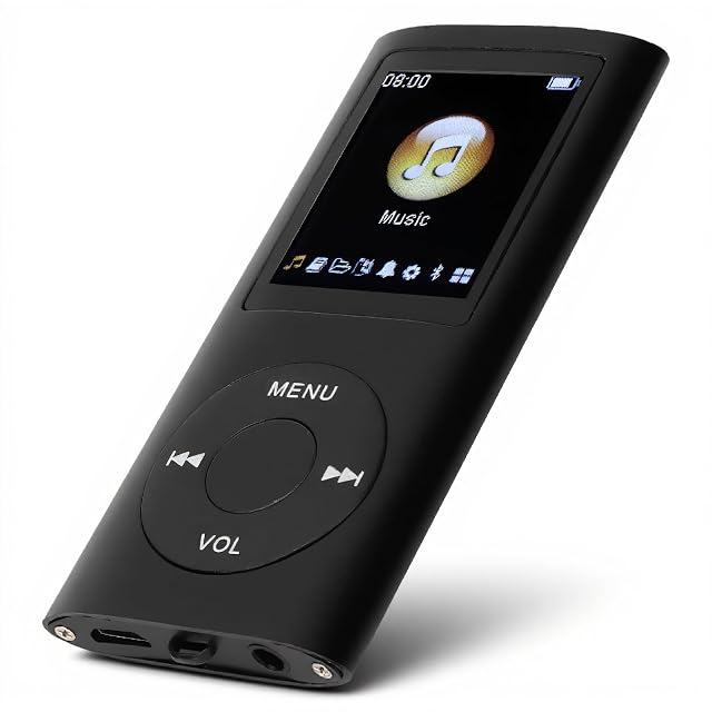 MP4 Player Portable Lossless MP3 MP4 Player Support Memory Cards Student Slim 1 8 Inch LCD Screen Supports