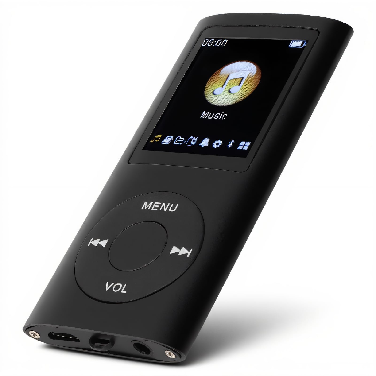 MP4 Player Portable Lossless MP3 MP4 Player Support Memory Cards Student Slim 1 8 Inch LCD Screen Supports