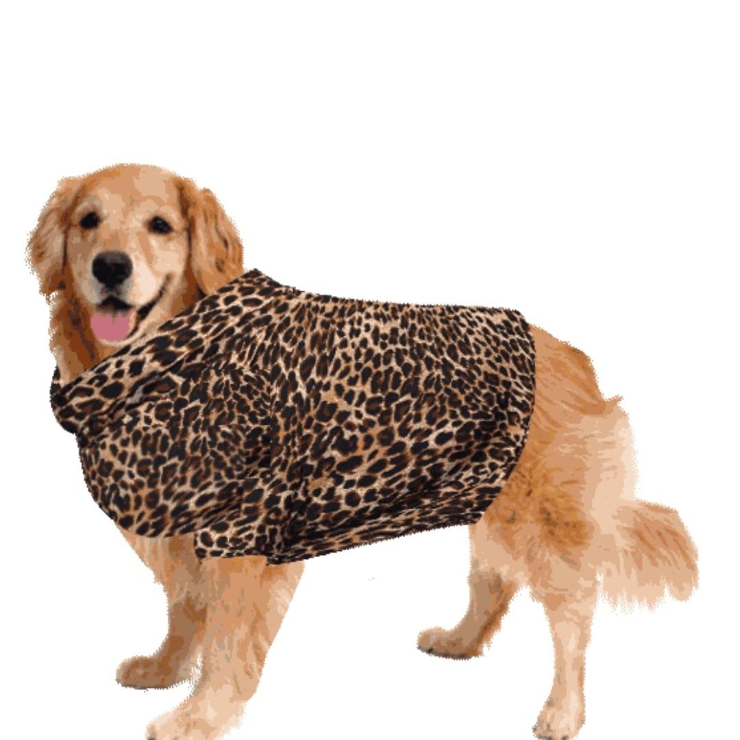 Sage Square Funky Soft Material Dog Shirt | Cool/Funky Print Pet | Soft Light Weight | Comfortable & Breathable Dog Clothing | Trendy Vest Outfit (Small - 14 inch) (Cheetah Print) (B0B63SWPWK) Amazon Price History, Amazon Price Tracker