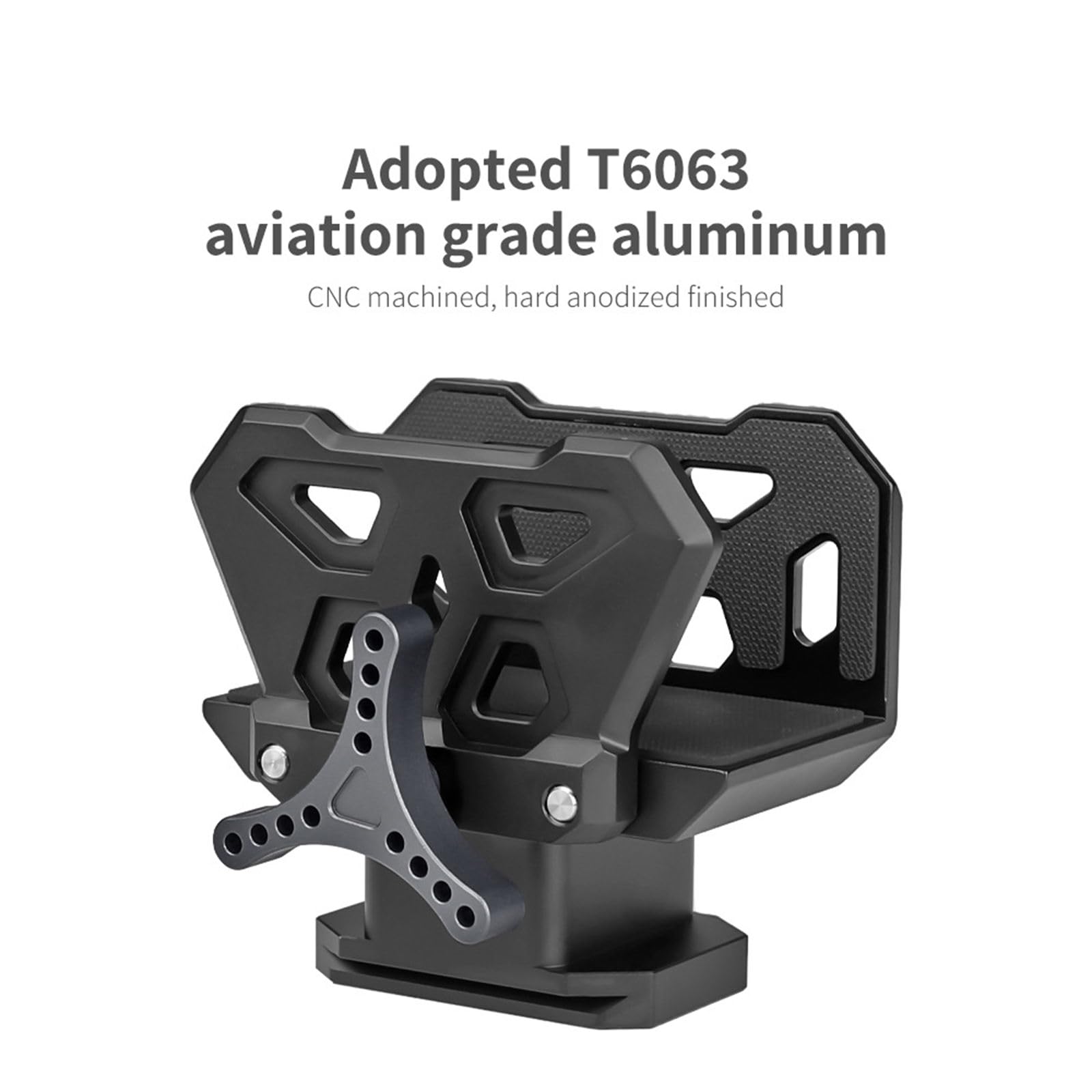 Lega di alluminio Resto Selle Treppiede Resto Morse Mount Morsetti Adattatore Esterno Con 3/8 Pollice Thread