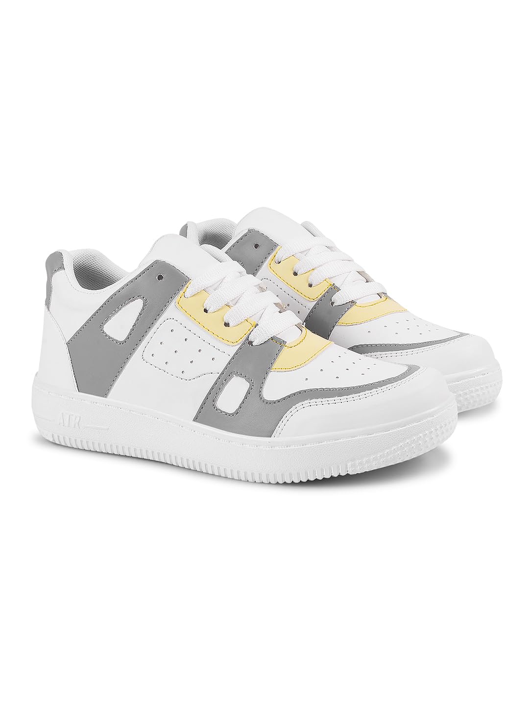 Froh Feet Women's Sneakers Casual Shoes Lace-up Shoes Chunky Sneakers Comfortable Cushion Insole for Running Walking Gym Shoes-image-44