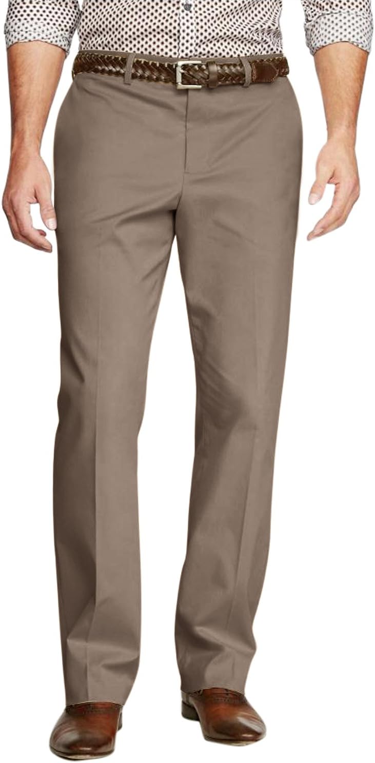 Match Men's Straight-Fit Work Wear Casual Pants #8104
