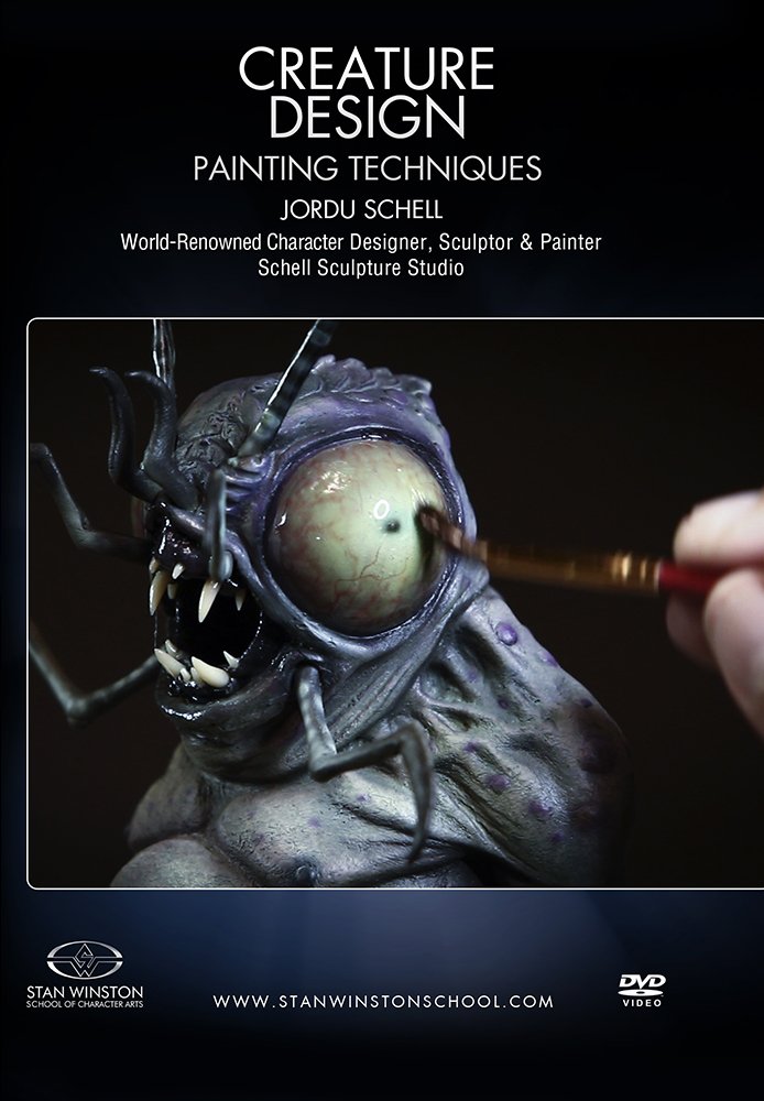 Creature Design- Maquette Painting Techniques