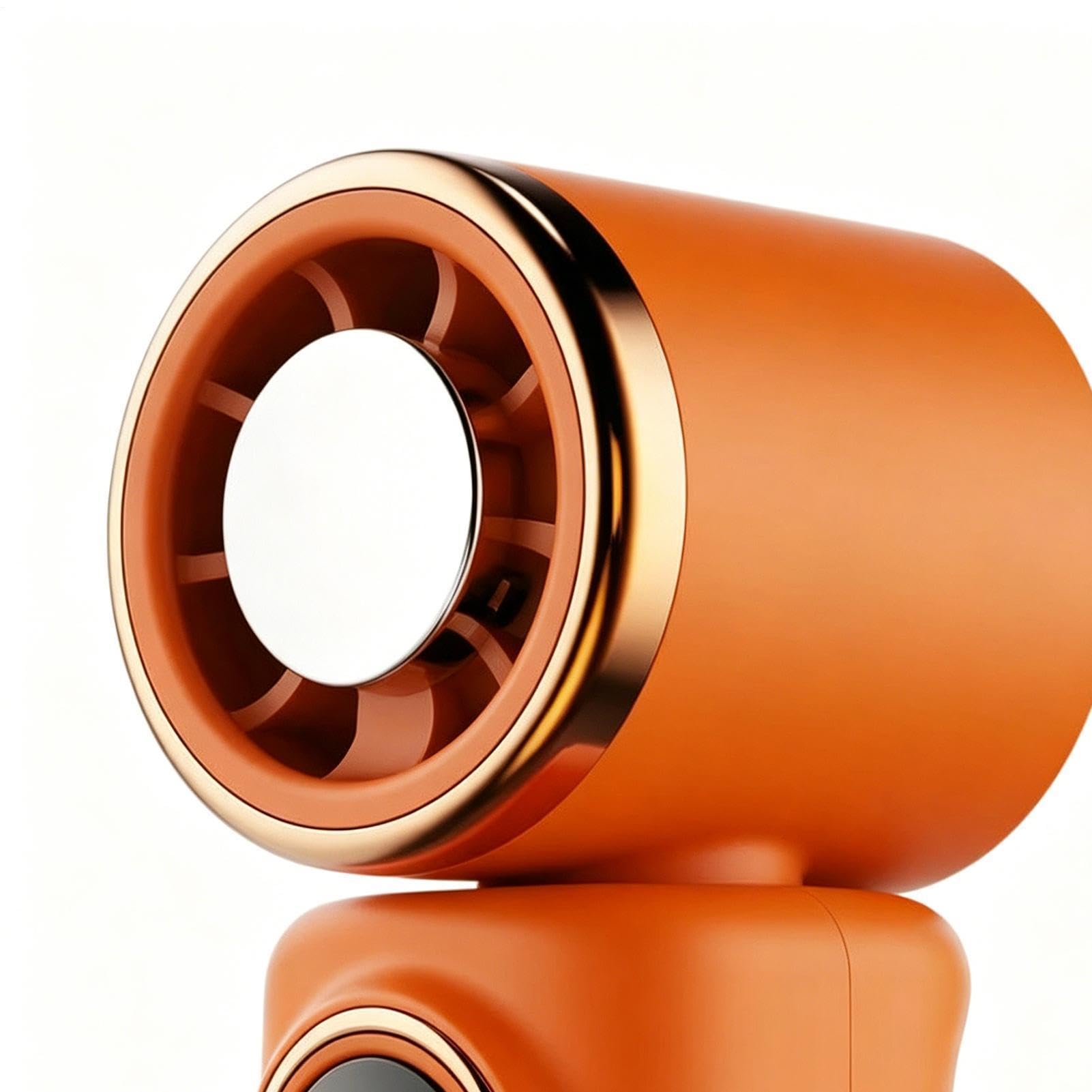 ventilatore con clip, girevole e regolabile, ricaricabile a
