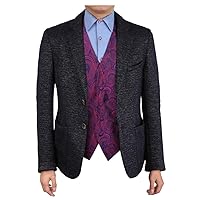Algopix Similar Product 12 - Epoint Pattern Vest Mens Accessories