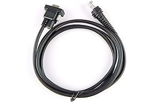 3M 10ft 9-Pin to DB-9 Serial RS232 Cable for HHP Honeywell Barcode Scanners