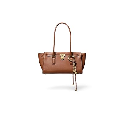 MICHAEL Michael Kors Hamilton Moderne Small East West Shoulder Tote W/ Charm Handbags Luggage