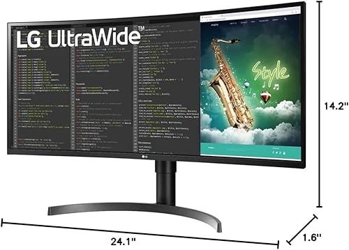 Miniatura 9 de LG Monitor curvo 35BN75CN-B VA HDR QHD UltraWide™ de 35" (3440x1440) con frecuencia de actualización de 100Hz, 5 ms (GGTG), USB Type-C™, AMD