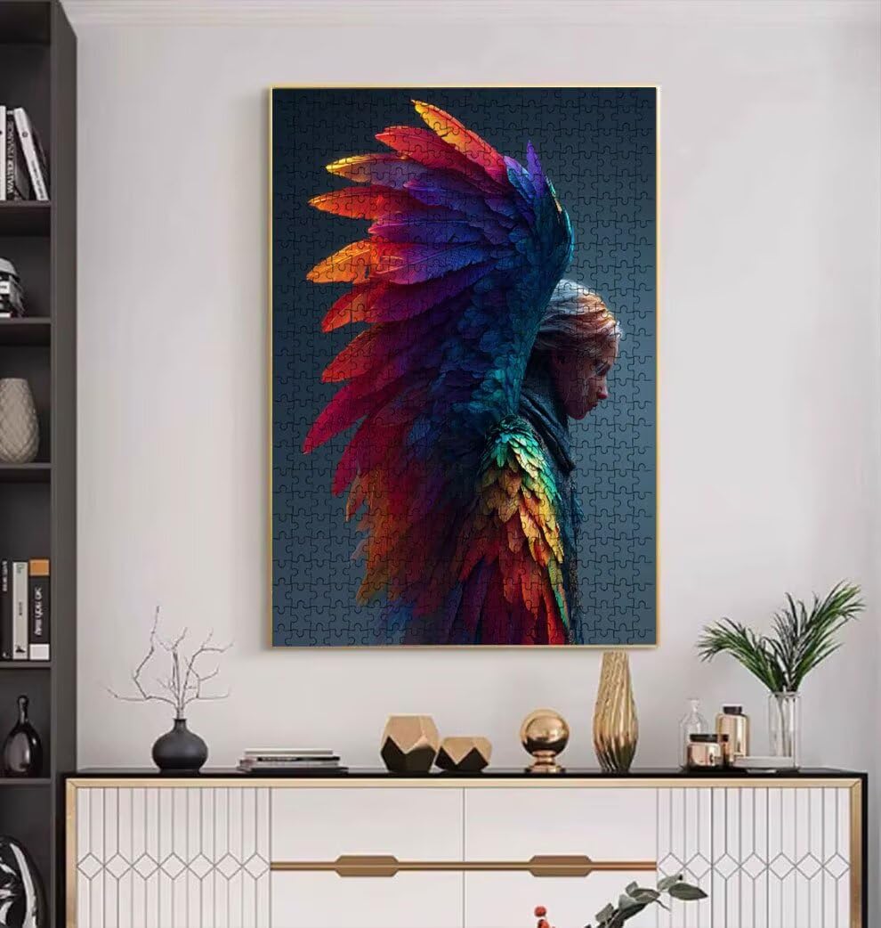 Puzzle 5000 Pezzi, Jigsaw Puzzle per Adulti, Ala Donna BLQSBGA6-365 | Puzzle Classici, Impossibile Difficile Sfidanti Puzzles, Puzzle Decorativo per La Famiglia, Come Regalo e Decorazione Pareti