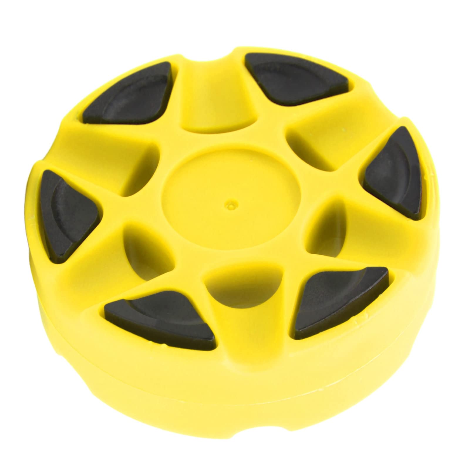 Cocoarm Disco da Hockey, Disco Durevole in Plastica Lucida per Allenamento, Design Facile da Scorrere per Uso Interno Ed Esterno di Hockey su Pista
