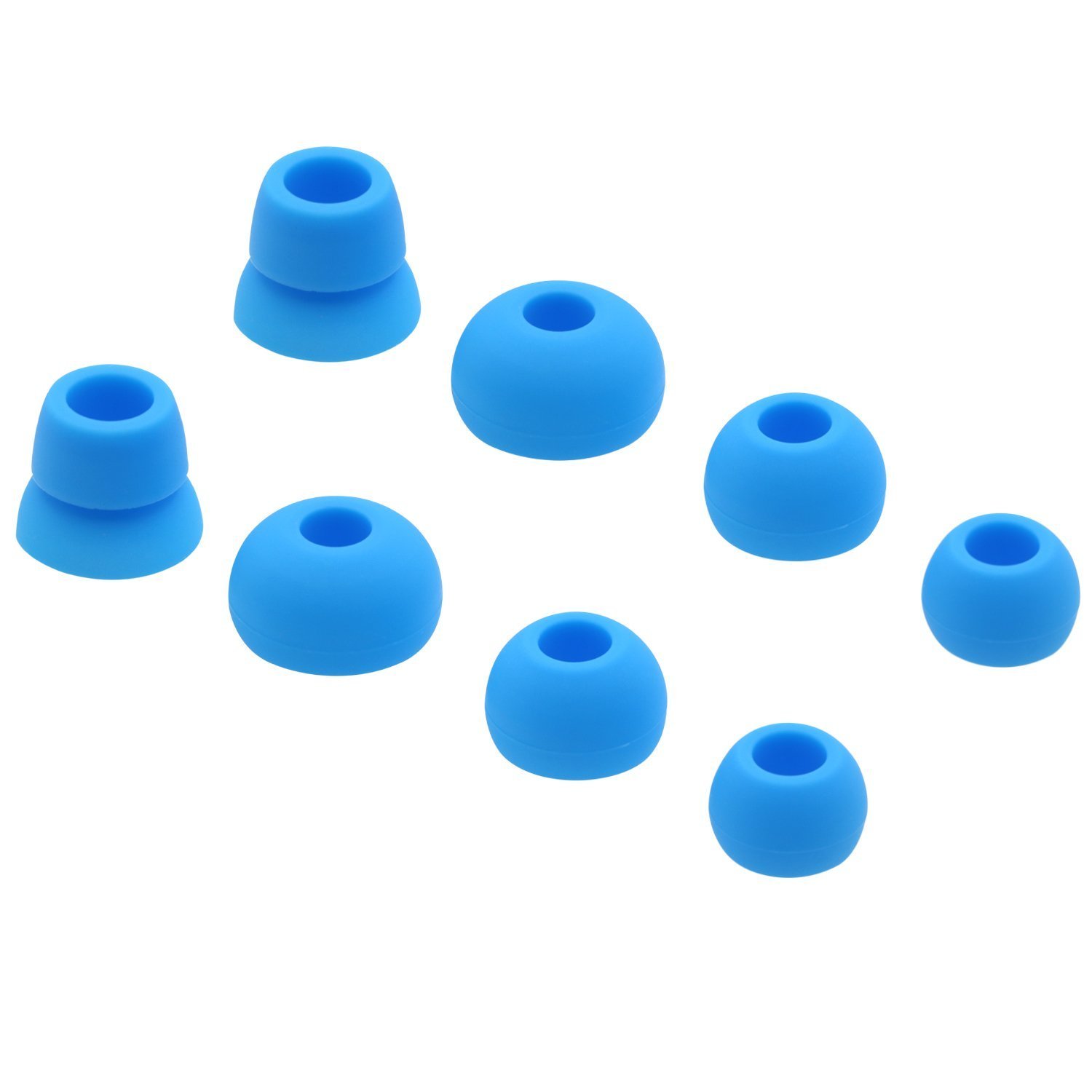 8pcs Blue Replacement Earbuds Silicone Eartips Ear Buds for Powerbeats2 Powerbeats 3 Wireless Beats by Dr Dre Headphones by Alitutumao-image-47