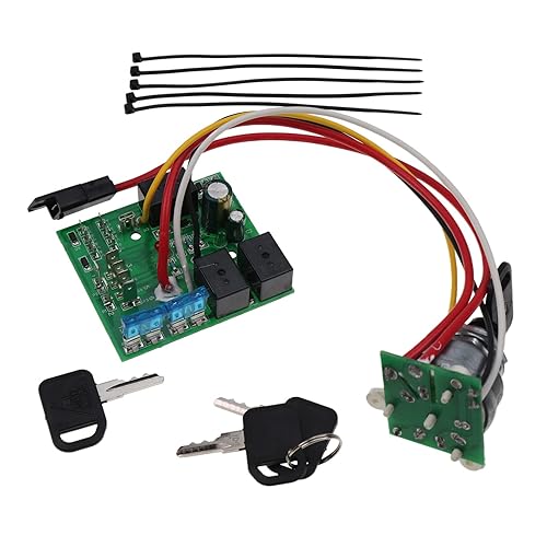 Miniatura 2 de DVPARTS Interruptor de llave de módulo de encendido AM132500 compatible con John Deere LX255 LX266 LX277 LX279 LX280 LX288 LX289 GT225 GT235 GT235E
