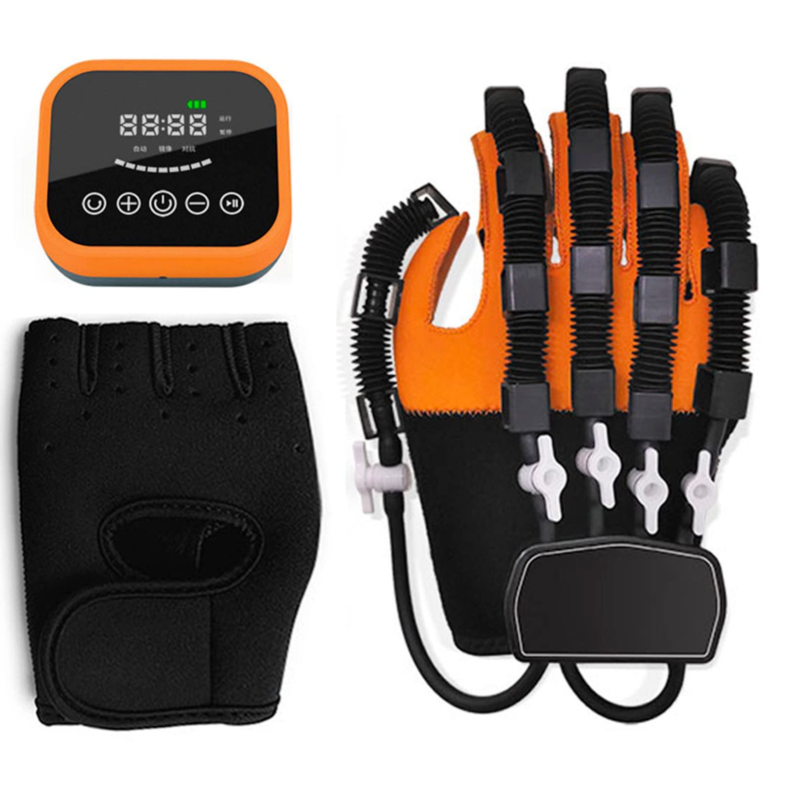 Férula de Mano/Guantes de Robot de rehabilitación/Entrenador de rehabilitación de flexión y extensión de Dedos, con Guantes espejados, para el deterioro Funcional de la recuperación del GOL